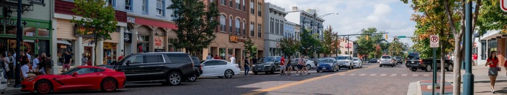 Photo of uptown Oxford, OH